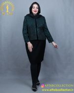 کت سارافون ژاکارد مجلسی سایزبزرگ