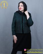 کت سارافون ژاکارد مجلسی سایزبزرگ