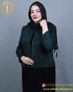 کت سارافون ژاکارد مجلسی سایزبزرگ