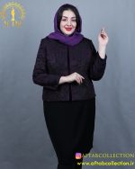 کت سارافون ژاکارد مجلسی سایزبزرگ