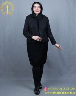 کت سارافون ژاکارد مجلسی سایزبزرگ