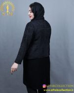 کت سارافون ژاکارد مجلسی سایزبزرگ