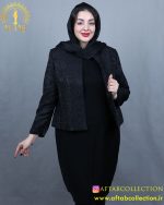 کت سارافون ژاکارد مجلسی سایزبزرگ