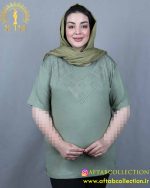 تیشرت نگین لوزی سایزبزرگ