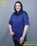 تیشرت نگین لوزی سایزبزرگ