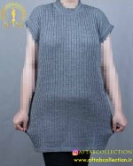 بافت گپ بدون آستین سایز بزرگ