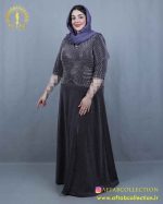 پیراهن مجلسی لمه دو تیکه سایزبزرگ