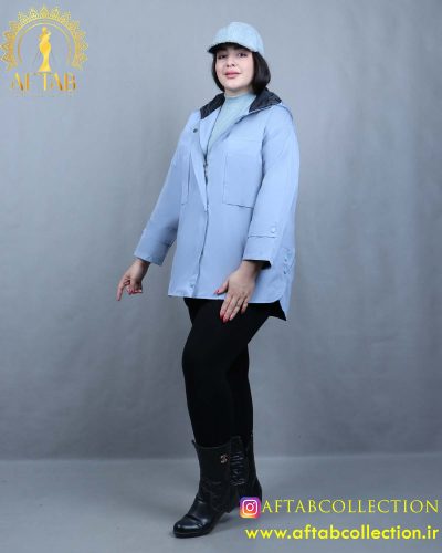 بارانی دو جیب سایزبزرگ