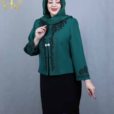 کت سارافون مجلسی شکوفه سایزبزرگ