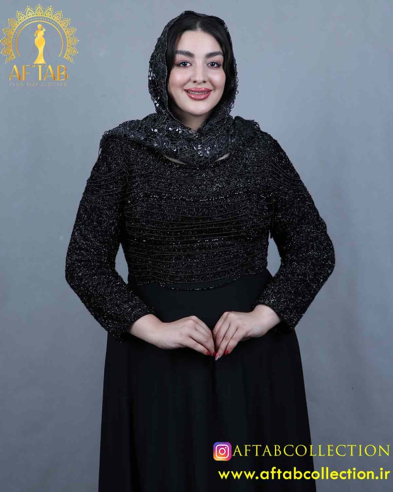 پیراهن ریسه ای تمام سایزبزرگ