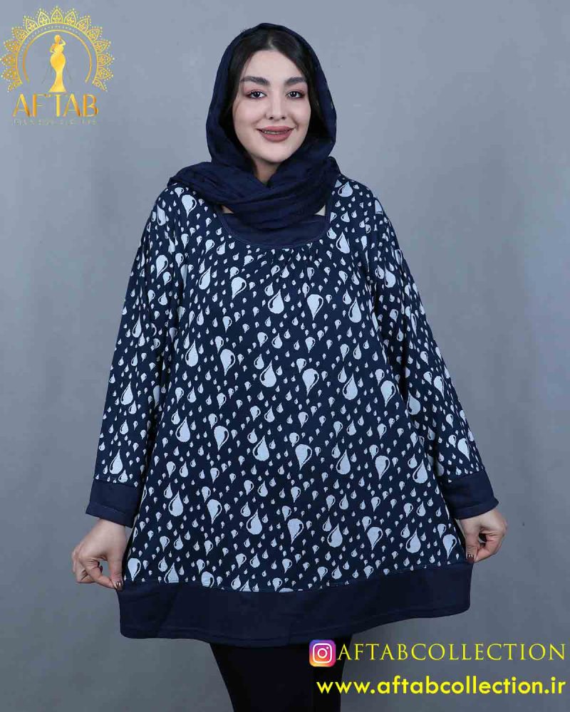 تونیک راحتی اشکی سایزبزرگ