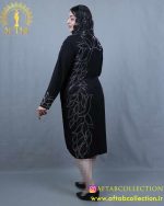 پیراهن مجلسی میدی نگین لاله سایزبزرگ