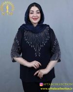 شومیز جودون نگین خوشه سایزبزرگ