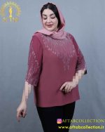 شومیز جودون نگین خوشه سایزبزرگ