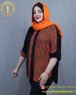 شومیز جلو زیپ سایزبزرگ