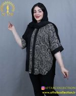 شومیز جلو زیپ سایزبزرگ