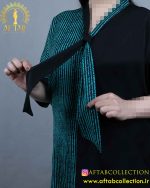 شومیز الیزا کراواتی طرحدار سایزبزرگ