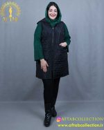پافر بلند بغل دکمه سایزبزرگ 6197 - Image 7