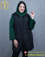 پافر بلند بغل دکمه سایزبزرگ 6197 - Image 12