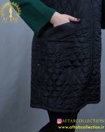 پافر بلند بغل دکمه سایزبزرگ 6197 - Image 11
