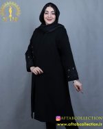 مانتو مجلسی گلدوزی سایزبزرگ