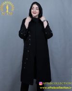 مانتو مجلسی گلدوزی سایزبزرگ