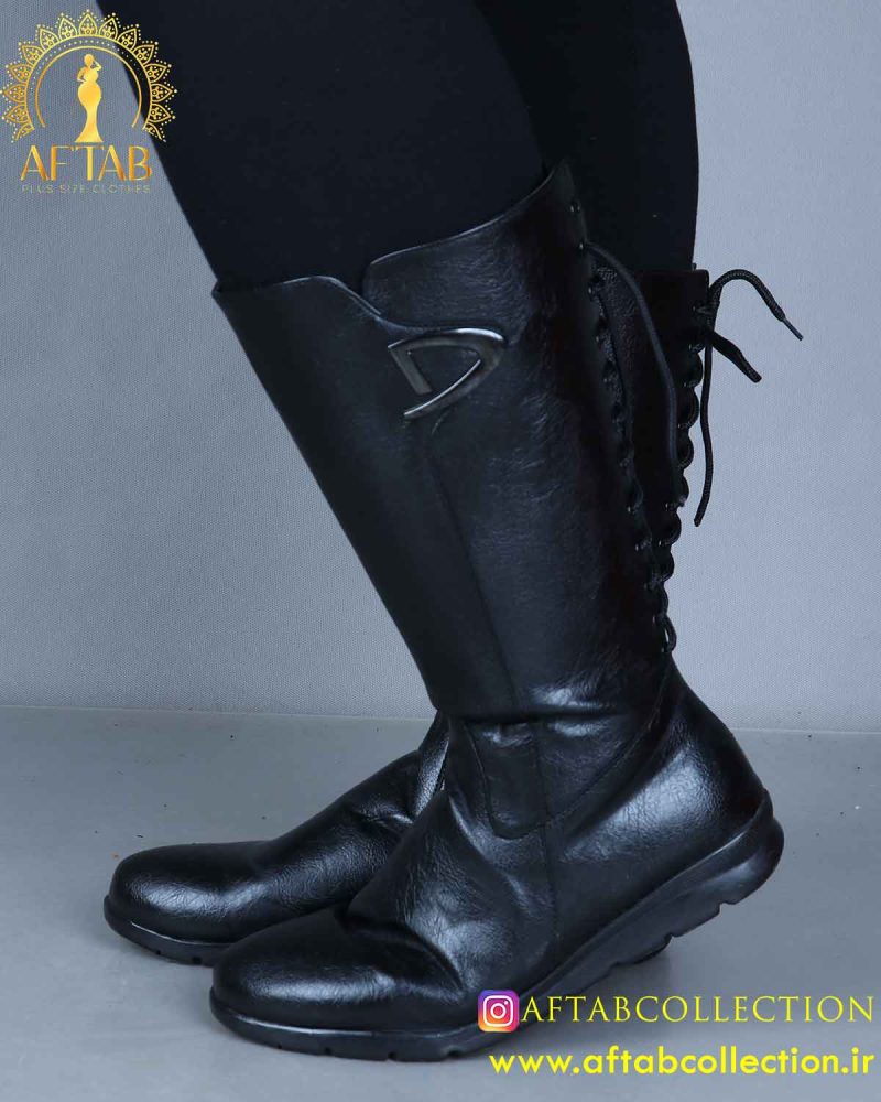 بوت بلند پشت بند طبی پابزرگ بوت بلند پشت بند طبی پابزرگ