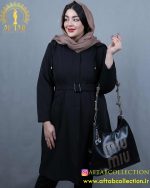 پالتو پرادا مرور دوزی سایزبزرگ 6217 - تصویر 3