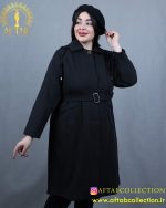 پالتو پرادا مرور دوزی سایزبزرگ 6217 - تصویر 5