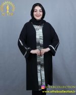 مانتو کریشه نوار خرجکار راه سایزبزرگ