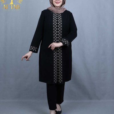 مانتو مرویجت گلدوزی سایزبزرگ