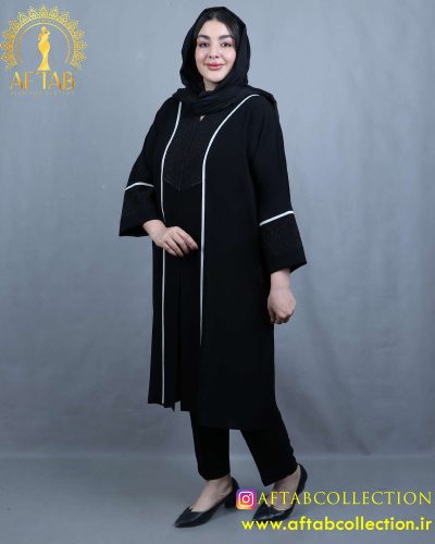 مانتو مجلسی کریشه بیزو سایز بزرگ