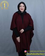 مانتو بافت پانچ سایزبزرگ 3234 - Image 28