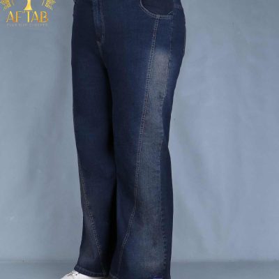 شلوار شافل برش دار سایزبزرگ