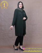 شومیز حریر گل شکوفه سایزبزرگ