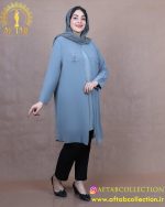 شومیز حریر گل شکوفه سایزبزرگ