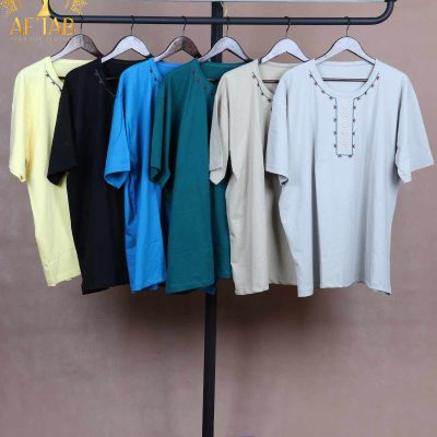 تیشرت گلدوزی سنتی سایزبزرگ