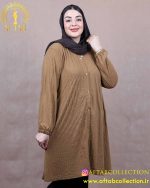 تونیک بلند پفکی سایزبزرگ