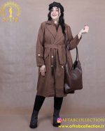 مانتو ترنج کت کبریتی سایزبزرگ