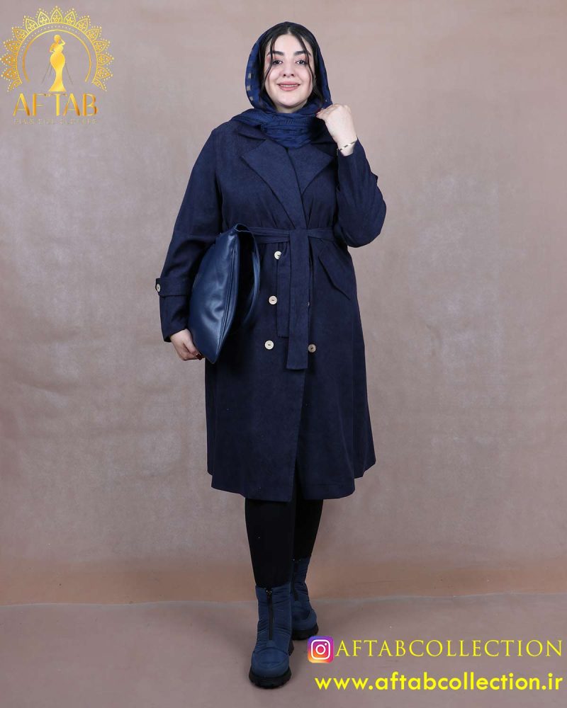 مانتو ترنج کت کبریتی سایزبزرگ