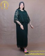 پیراهن مجلسی بالاتنه گیپور سایزبزرگ