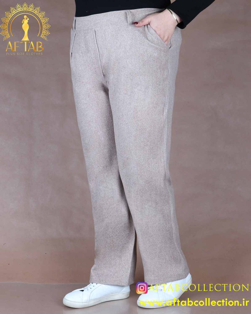 شلوار فوتر ساده سایزبزرگ