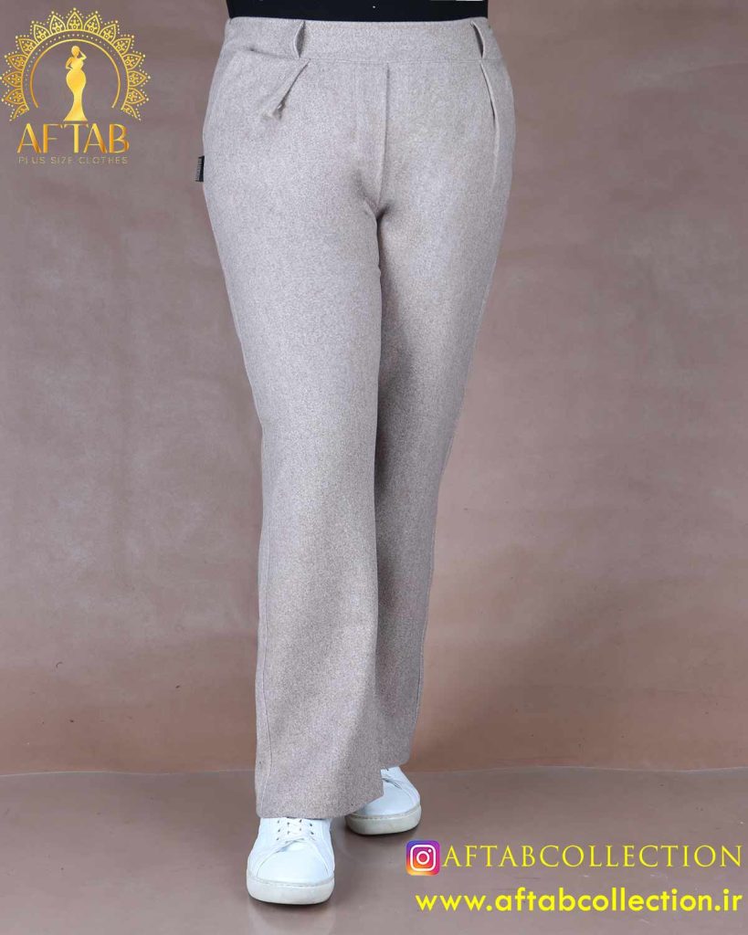 شلوار فوتر ساده سایزبزرگ