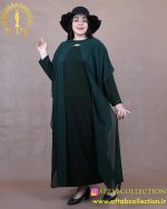 پیراهن مجلسی زیرلمه سایزبزرگ