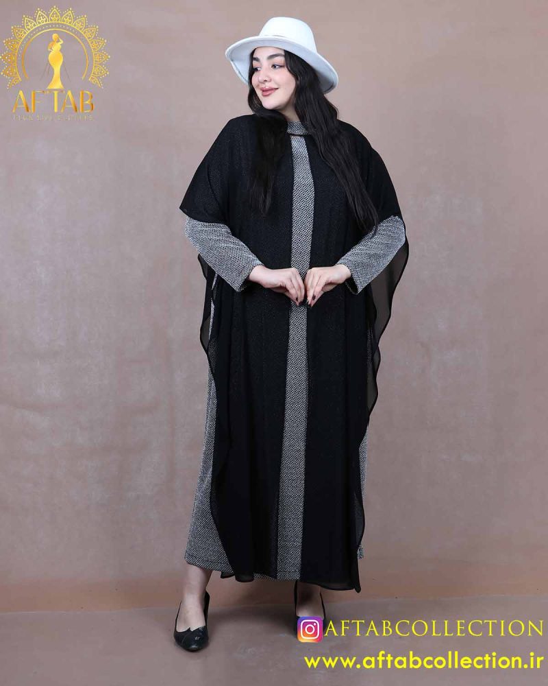 پیراهن مجلسی زیرلمه سایزبزرگ