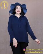 شومیز کراواتی سگکدار سایزبزرگ