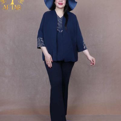 شومیز کتی نگینی سایزبزرگ
