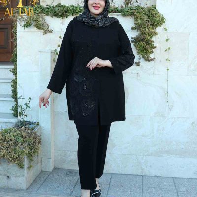 مانتو شانتون خشخاش سایزبزرگ