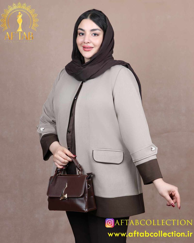 کت بزیاق ترکیبی سایزبزرگ