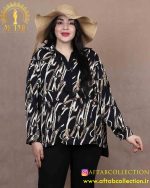 شومیز کراواتی سگکدار سایزبزرگ
